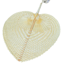  Bambusz legyező 37cm dekorációs kellék