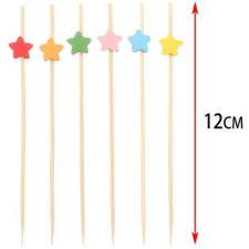  BAMBUSZ NYÁRS 12CM CSILLAGOS 12DB party kellék