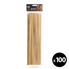 Bambusz nyárs / hústű - 30 cm - 100 db / csomag kerti sütés és főzés