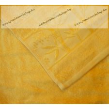 Bambuszos sárga törölköző (100 % bambusz), 70x140 cm lakástextília