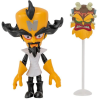 Bandai Crash Bandicoot - Dr Neo Cortex with Mask - figura