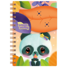 Bangoberry Füzet Bangoberry spriálos, 2db Bangobobbal, panda mintával füzet