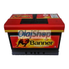 Banner Akkumulátor 74AH 680A J+ (H:278mm;Sz:175mm;M:190mm)