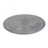  Banquet Alátét kerek 38 cm mûanyag szürke Tondo 12524002