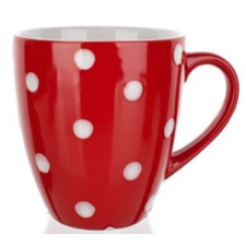 Banquet Bögre Magas Pötty.Piros + 60K1512-C bögrék, csészék