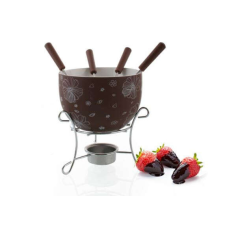 Banquet Csokoládé fondue szett CHOCO BLOSSOMS, 6 részes konyhai eszköz