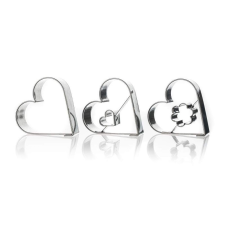  BANQUET CULINARIA Szív alakú süteményforma 3db 28770314 edény