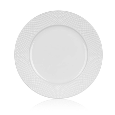 BANQUET DIAMOND LINE lapos kerámia tányér, 27 cm, fehér 60322121 tányér és evőeszköz