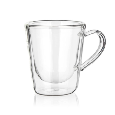  BANQUET DOBLO Duplafalú Üveg Bögre, 120 ml 04205016-A bögrék, csészék