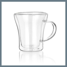 Banquet DOBLO Duplafalú Üveg Bögre, 200 ml 04205019-A bögrék, csészék