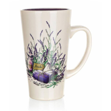 BANQUET Magas kerámia bögre LEVENDULA 450 ml 60HH200L bögrék, csészék