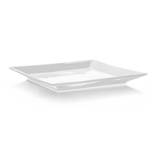Banquet MITO lapostányér, 25 x 25 cm, fehér , fehér tányér és evőeszköz