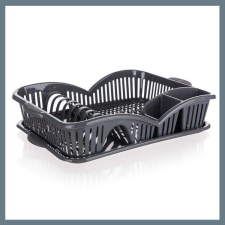 Banquet myKITCHEN műanyag edényszárító, 45 x 31 x 8 cm, antracit 
55071768 konyhai eszköz