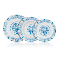 Banquet Onion Tányérkészlet, 18 db (A25906) tányér és evőeszköz