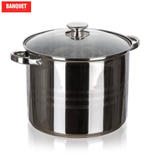 BANQUET Rozsdamentes acél edény LIVING 13,5 l 48722013-A edény