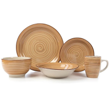 Banquet SPIRAL Jídelní sada BROWN 30 ks edény