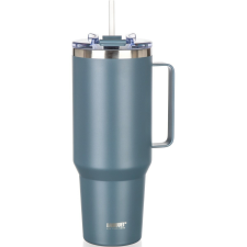 Banquet Twain rozsdamentes acél termokanna fülével 1200 ml, sötét szürke, sötétszürke termosz