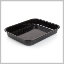 Banquet Zománcozott tepsi CULINARIA fekete 42 x 29 x 6 cm 13705042 edény