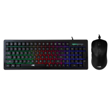 Baracuda Orca Gaming US billentyűzet és egér fekete (BGC-011B) (BGC-011B) billentyűzet