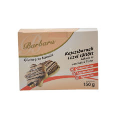 Barbara Barbara gluténmentes kajszis kakaós vaníliás linzer 150 g reform élelmiszer