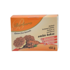 Barbara Barbara gluténmentes kakaókrémmel töltött omlós keksz 150 g reform élelmiszer