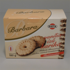  Barbara gluténmentes vaníliás karika 150 g csokoládé és édesség