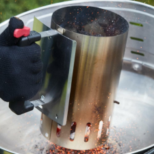BARBECOOK BC-ACC-7413 rozsdamentes acél faszén begyújtó kerti sütés és főzés