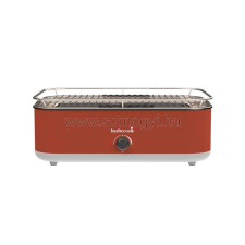 BARBECOOK BC-ELE-1001 E-Carlo elektromos asztali grill, piros, 42,5x33x16,5cm grillsütő