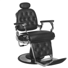 Barber Szék FRANCESCO Fekete szépségápolási bútor