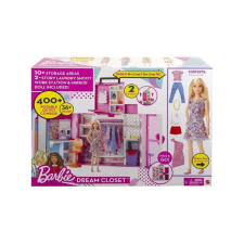 Barbie: Álom öltözőszoba szennyesledobóval - Mattel baba