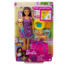 BARBIE BABA KÉSZLET BARBIE KÖLYÖK ÖRÖKBEFOGADÁS baba