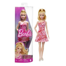  Barbie fashionista barátnők - pink virágos ruhában baba