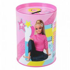 Barbie fém persely - 12x8 cm persely