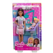 Barbie fogorvos készlet babával barbie baba