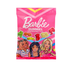 Barbie gyümölcsízű gumicukor 100g csokoládé és édesség