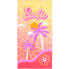 Barbie Palm fürdőlepedő, strand törölköző 70x140cm babatörülköző, kifogó