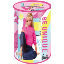 Barbie persely és ceruzatartó, kerek persely