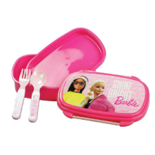 Barbie Shine Bright szendvicsdoboz + evőeszköz szett babaétkészlet