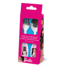 Barbie Stars fém evőeszköz készlet - 2 darabos babaétkészlet