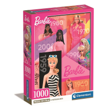 Barbie Years 1000 db-os Compact puzzle Clementoni puzzle, kirakós