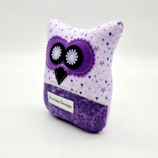 BarbieyDesign Bagoly Levendulás Álompárna (Sötét lila) lakástextília