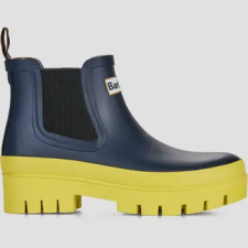 Barbour Gumicsizmák HALTON CHELSEA WELLY Tengerész 39 női csizma, bakancs