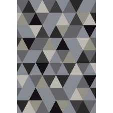  Barcelona B430A_FMF67 szürke geometriai mintás szőnyeg 200x290 cm lakástextília