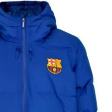  Barcelona kabát kék felnőtt férfi kabát, dzseki