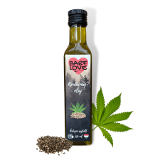 Barf Love Kendermagolaj Kutyáknak és Macskáknak - Hidegen sajtolt 250 ml vitamin, táplálékkiegészítő kutyáknak