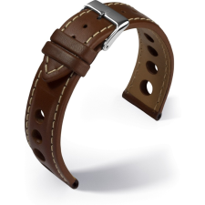 Barington Barington Racing bőr óraszíj, középbarna 22mm óraszíj