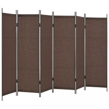  Barna 6 paneles paraván 300 x 180 cm bútor