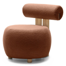  Barna design fotel HANNA, tölgy  Now or never 54 bútor