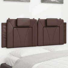  Barna műbőr fejtámla párna 120 cm ágy és ágykellék
