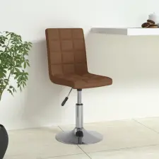  Barna szövetborítású forgó étkezőszék bútor